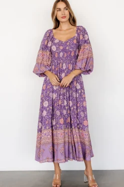 Baltic Born Trixie Dress | Purple Multi
