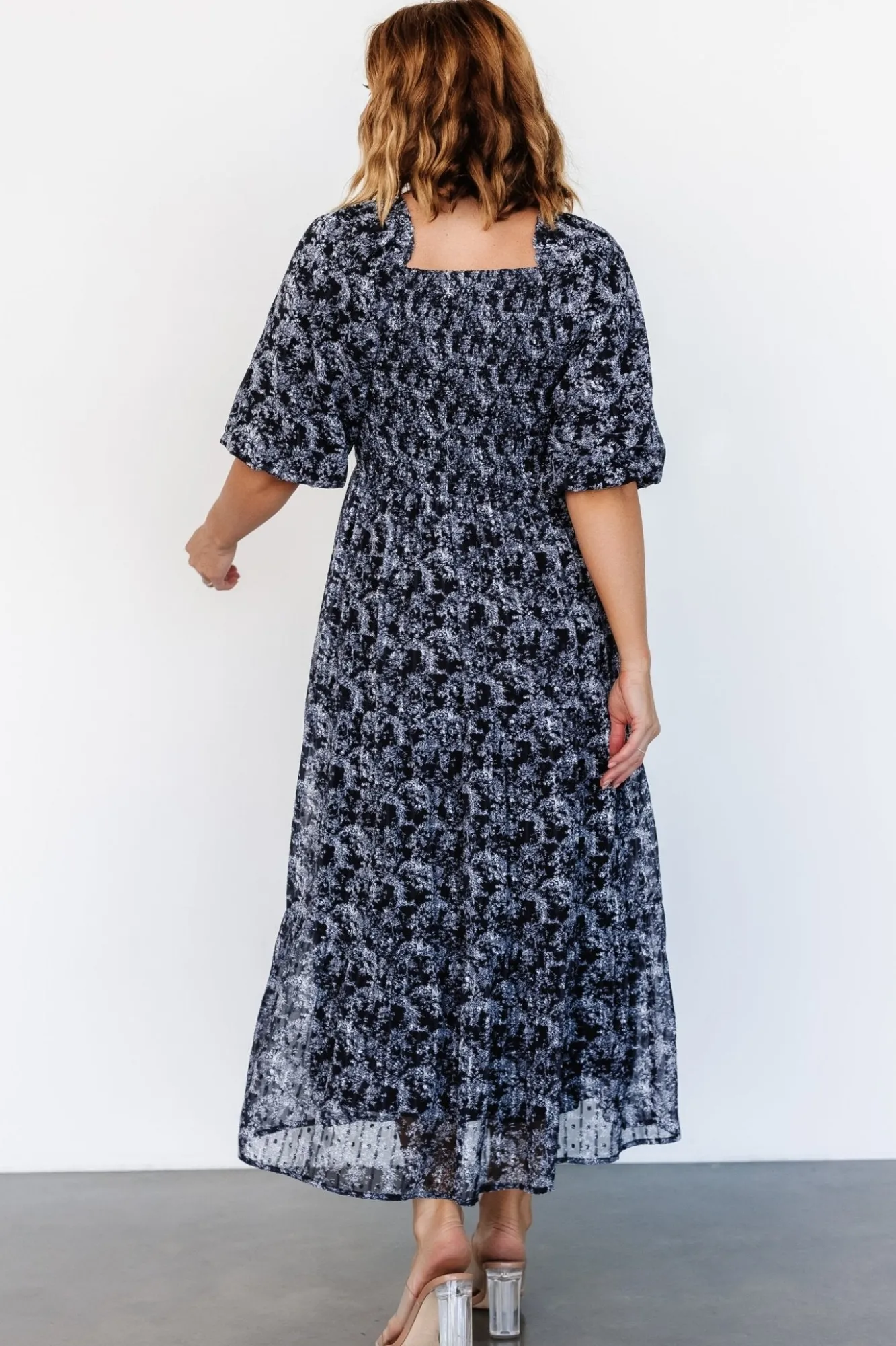 Baltic Born Tulsa Smocked Dress | Black + White