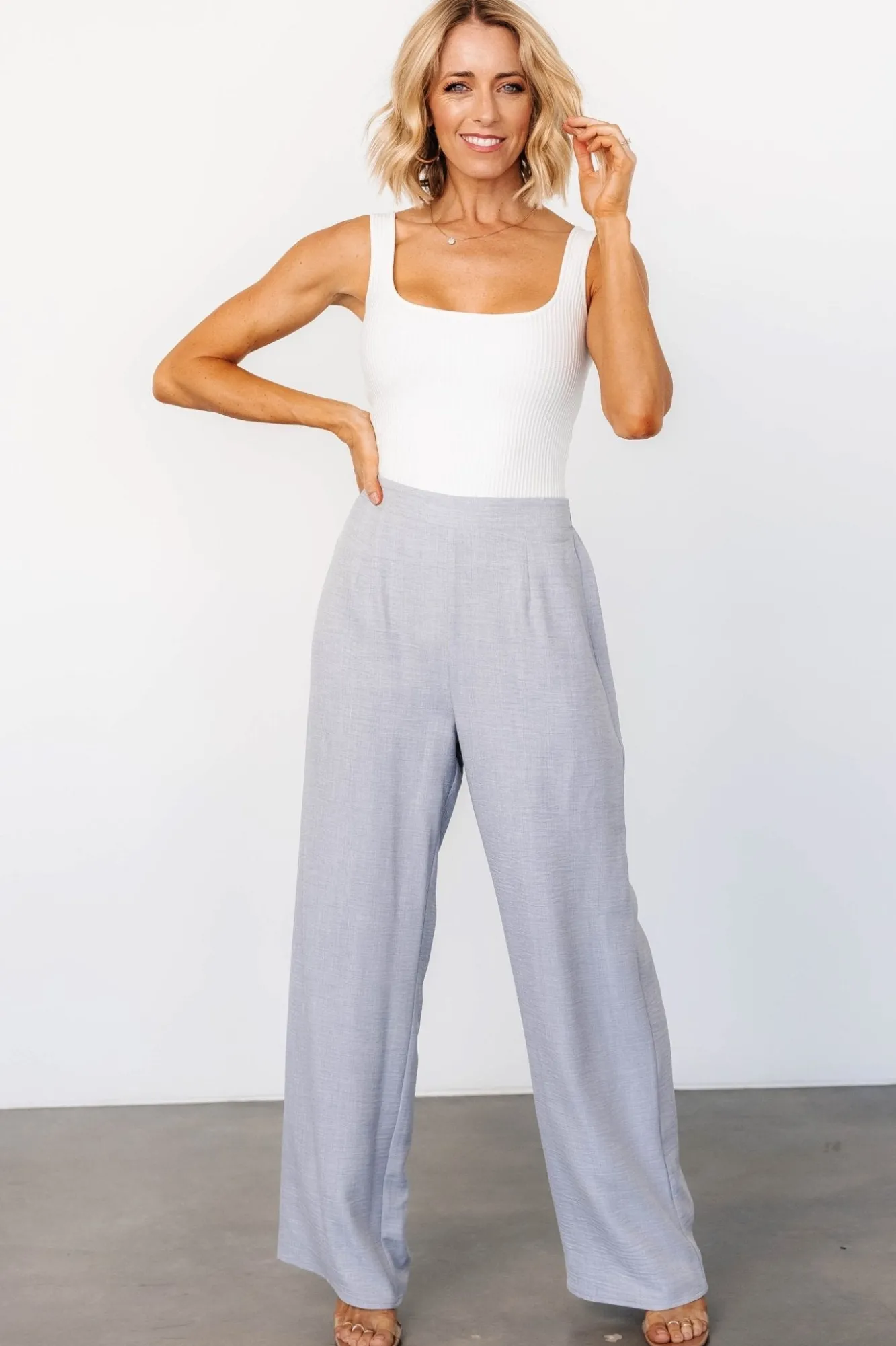 Baltic Born Tuscany Pants | Blue Gray