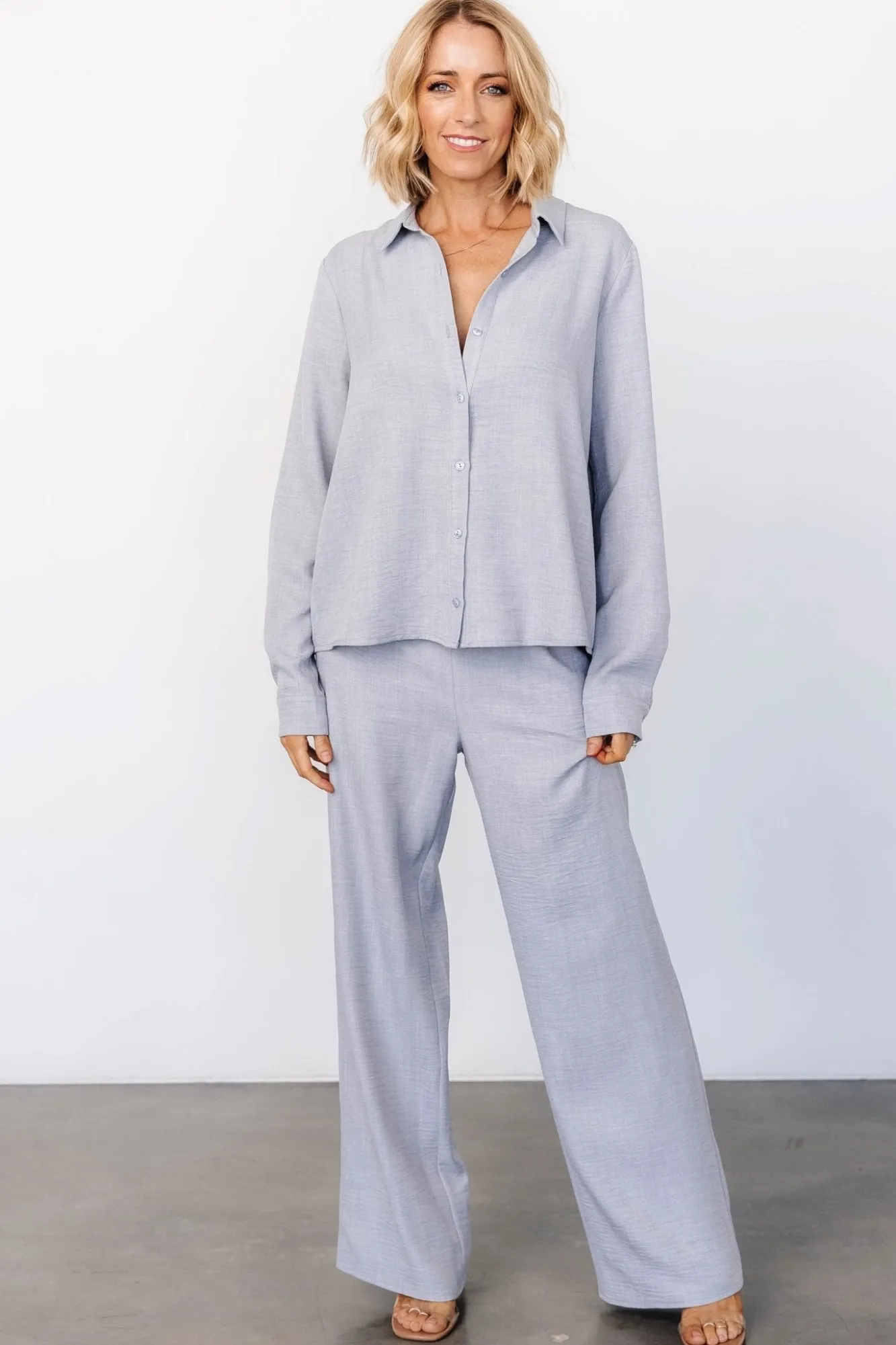 Baltic Born Tuscany Pants | Blue Gray