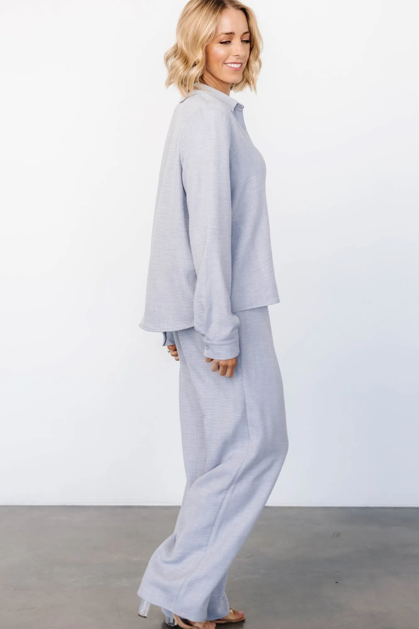 Baltic Born Tuscany Pants | Blue Gray