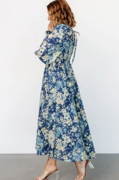 Baltic Born Twyla Dress | Blue + Cream Floral