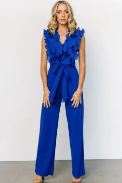 Baltic Born Tyra Ruffle Tank Jumpsuit |