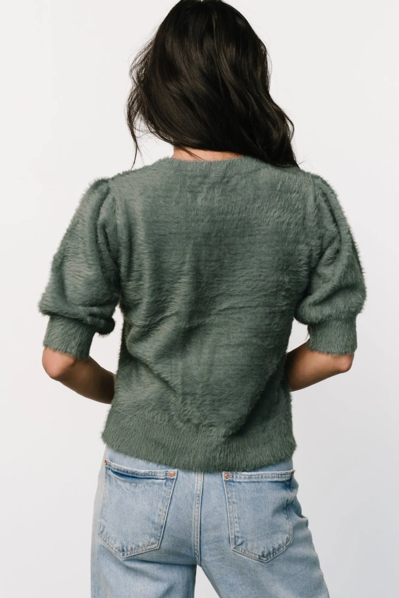 Baltic Born Vail Sweater Top | Winter Green