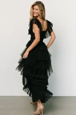 Baltic Born Valora Swiss Dot Tulle Maxi Dress |