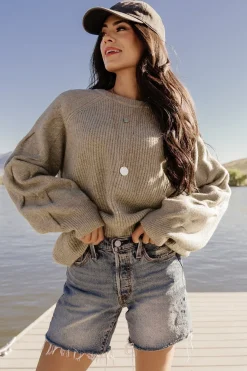 Baltic Born Vancouver Sweater | Light Olive