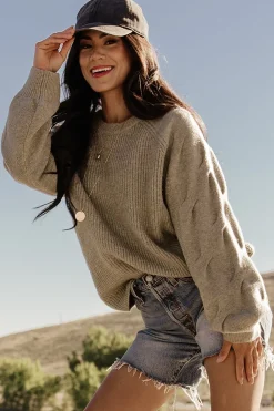 Baltic Born Vancouver Sweater | Light Olive
