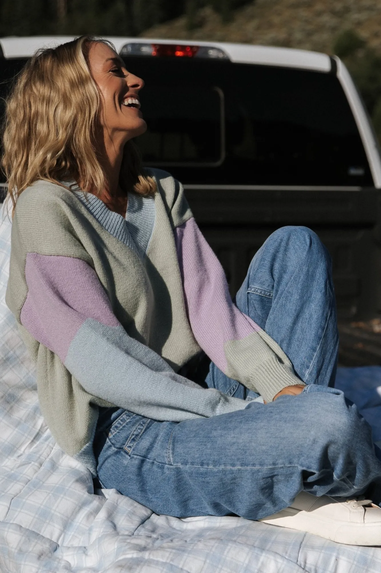 Baltic Born Varsity Color Block Sweater |
