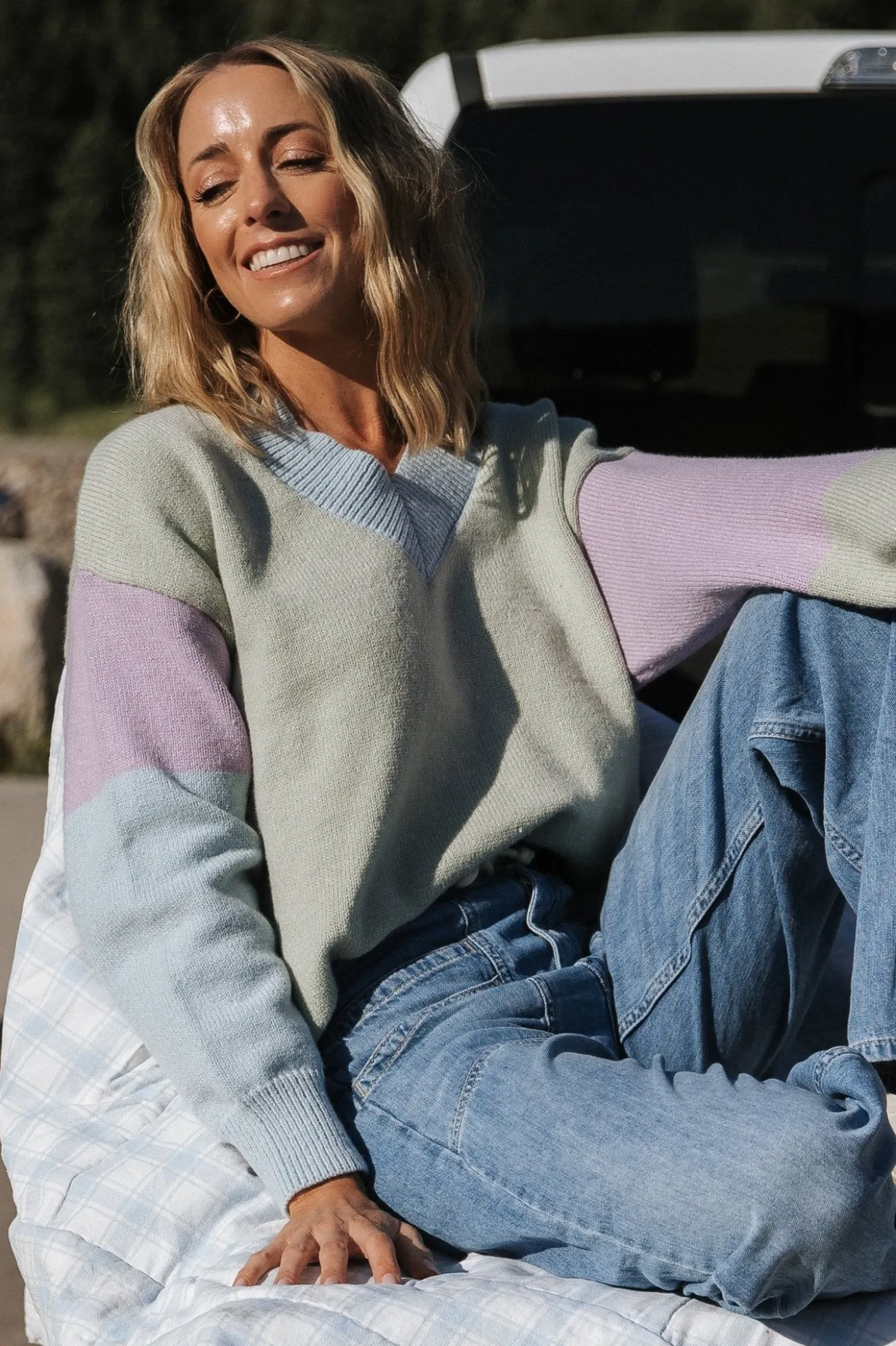 Baltic Born Varsity Color Block Sweater |