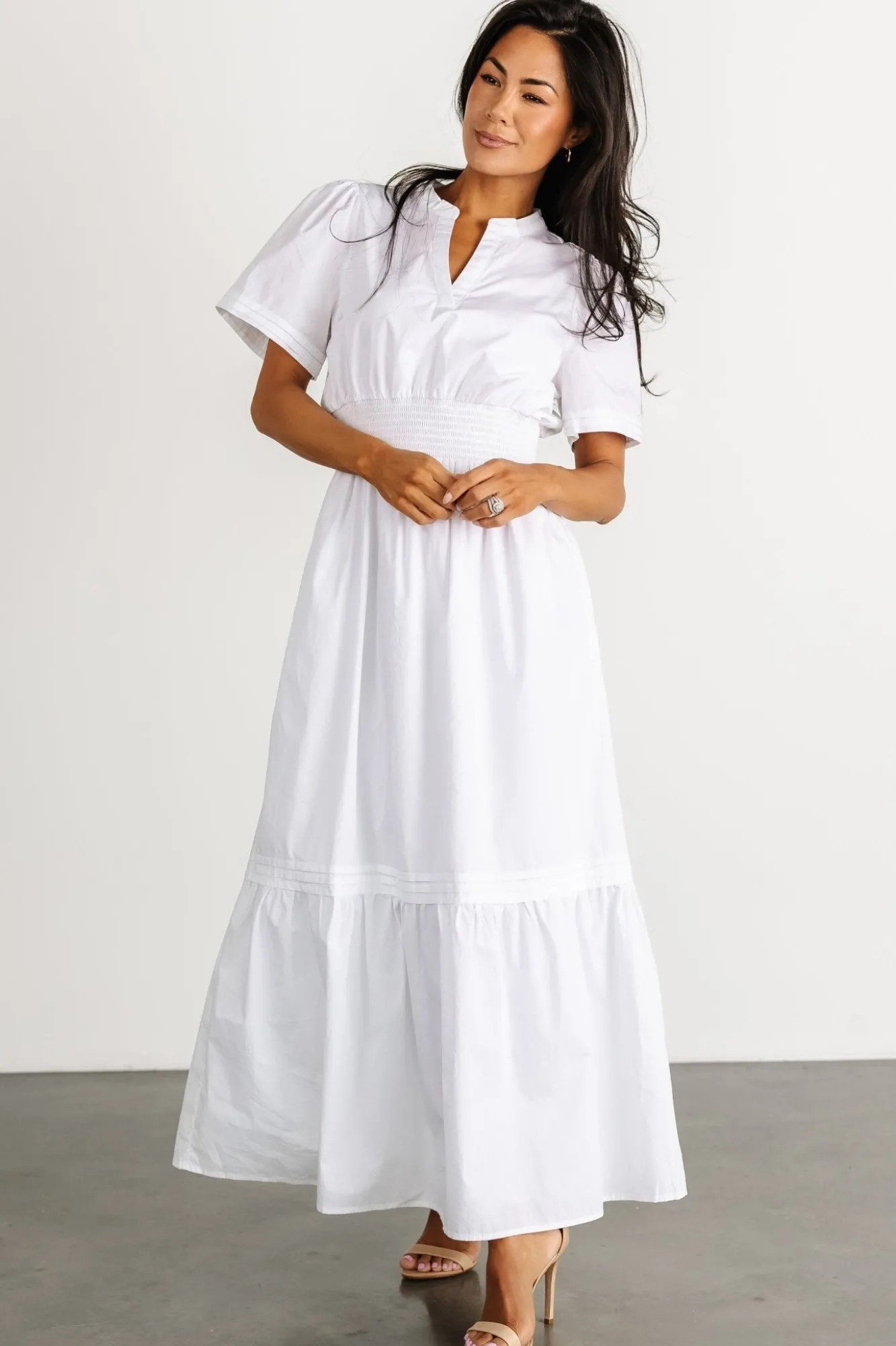 Baltic Born Vera Maxi Dress | Off White