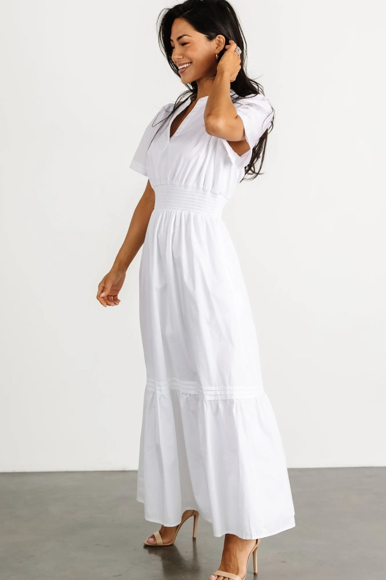 Baltic Born Vera Maxi Dress | Off White