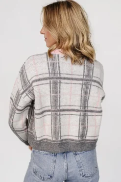 Baltic Born Verbier Sweater | Gray + Blush