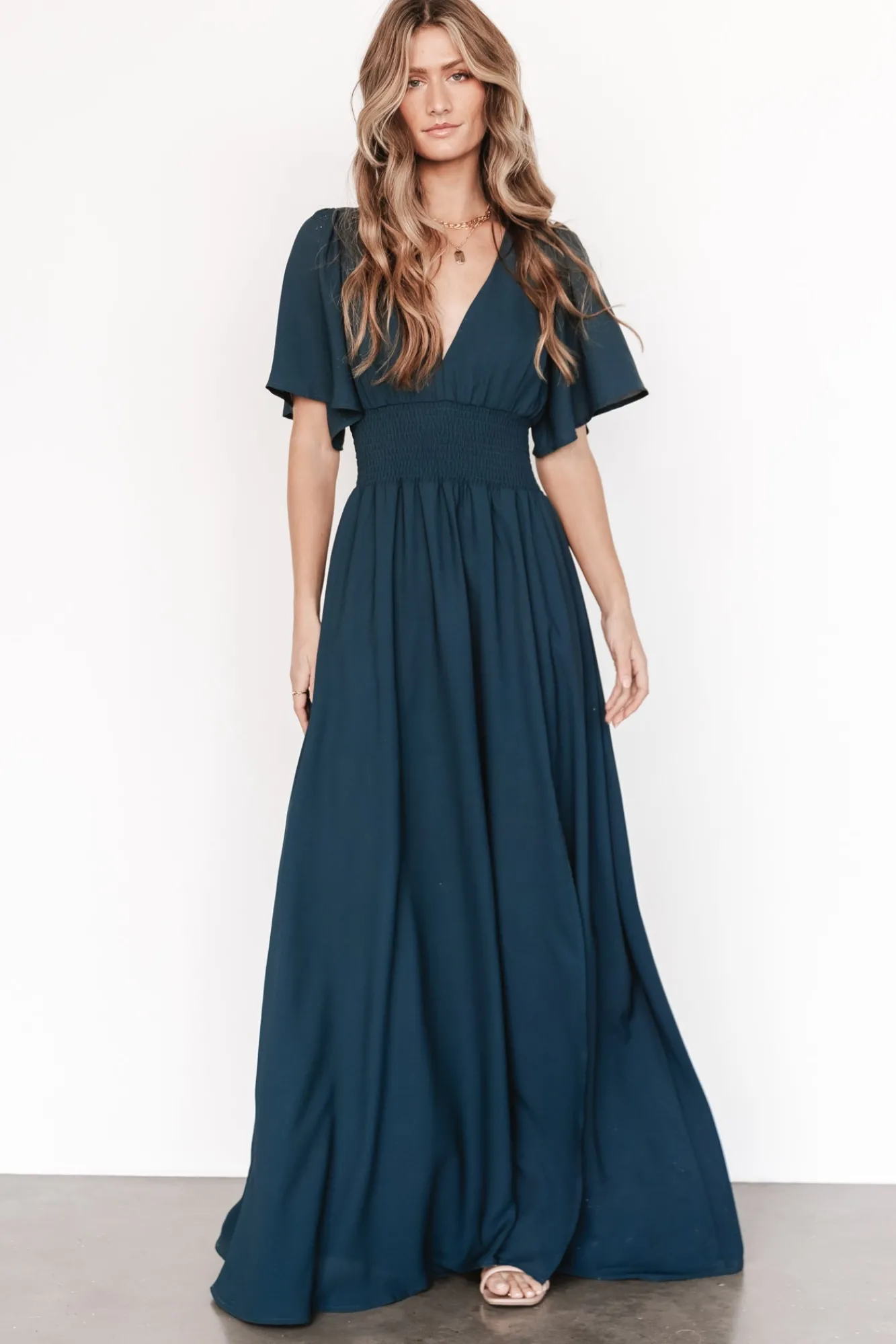 Baltic Born Verona Smocked Maxi Dress |