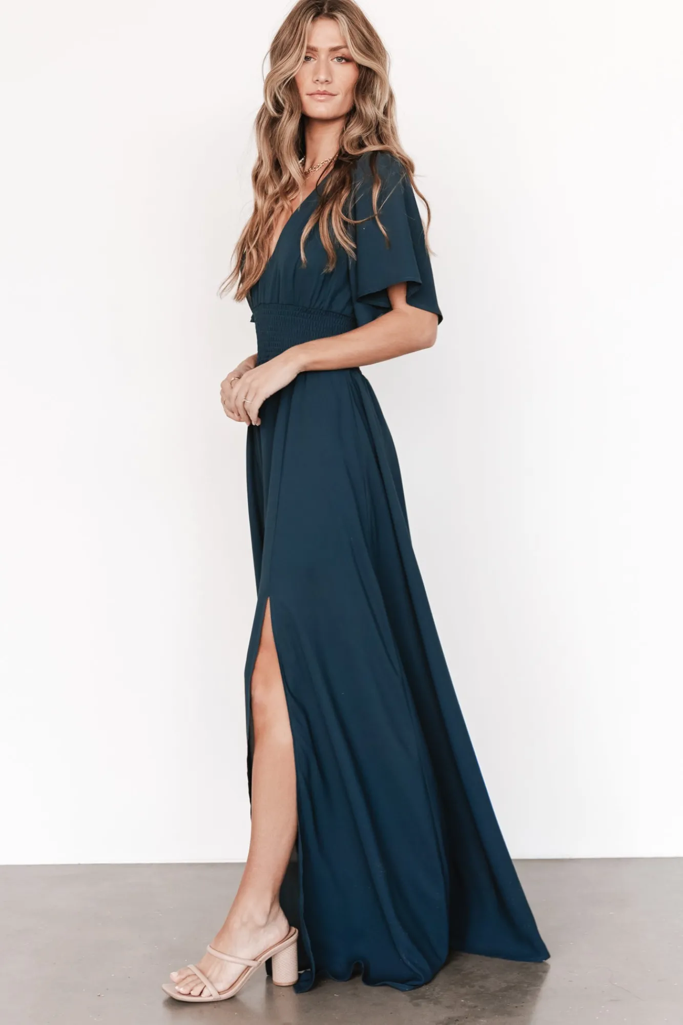 Baltic Born Verona Smocked Maxi Dress |