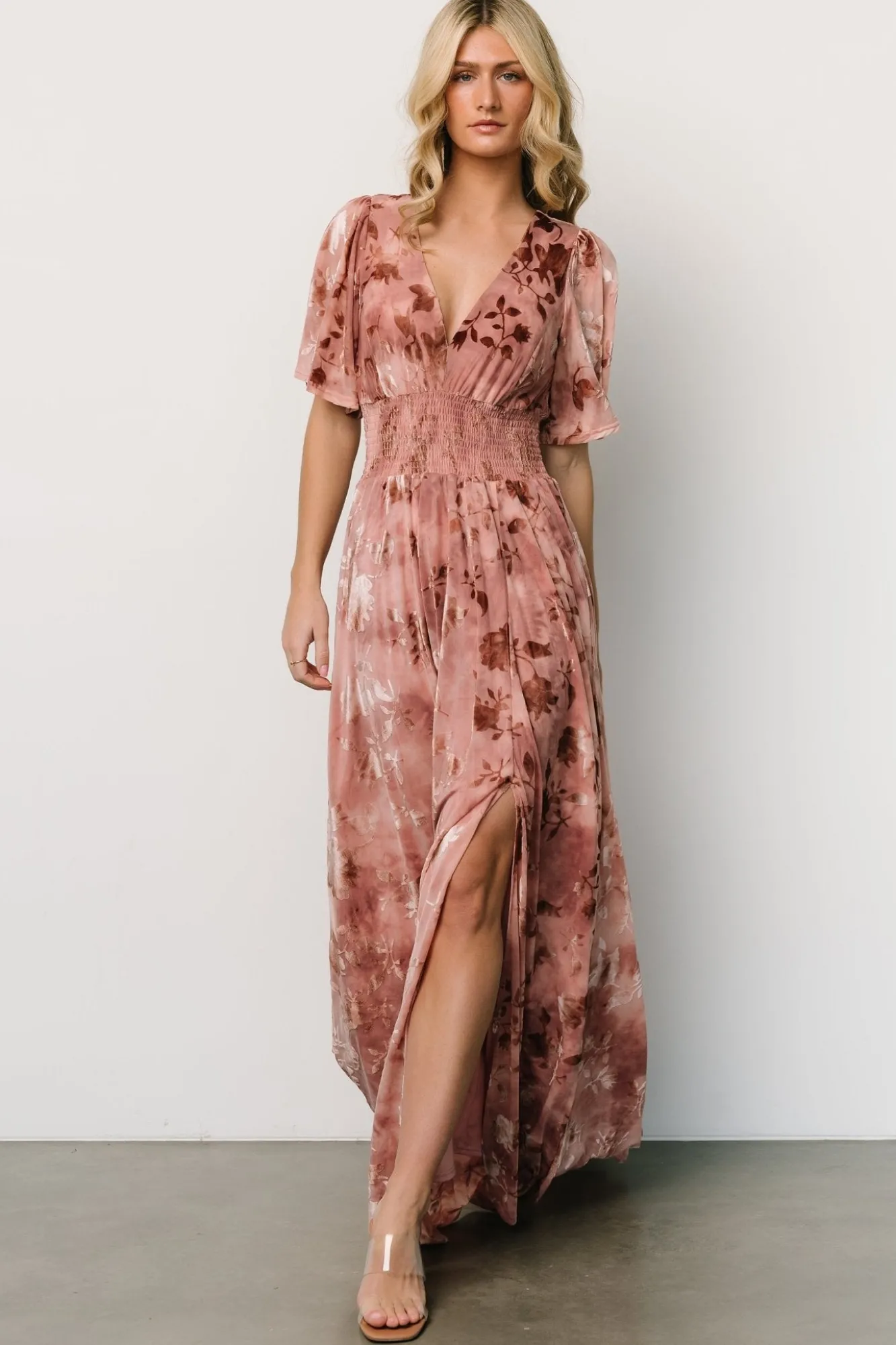 Baltic Born Veronica Velvet Maxi Dress |
