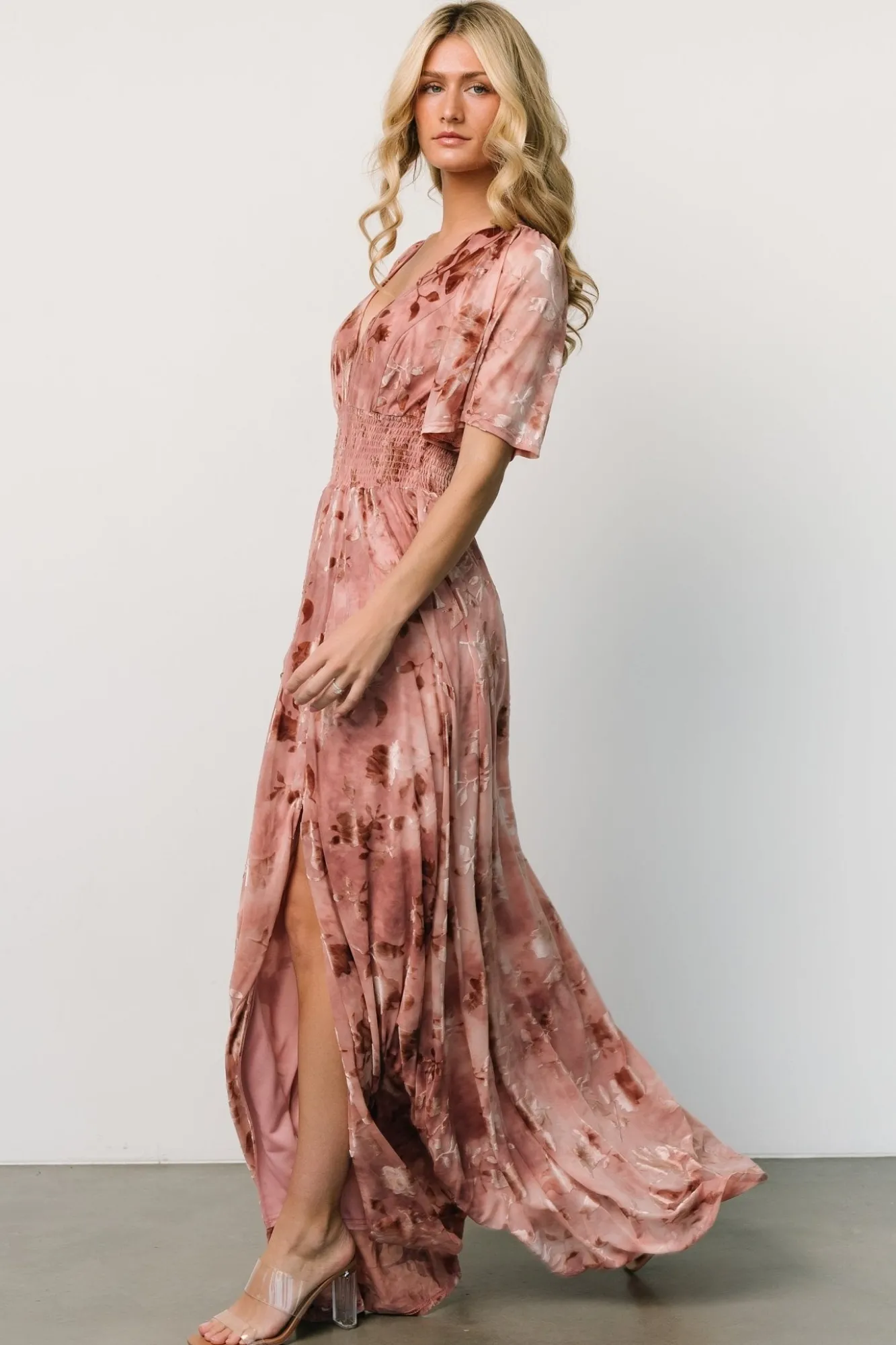 Baltic Born Veronica Velvet Maxi Dress |