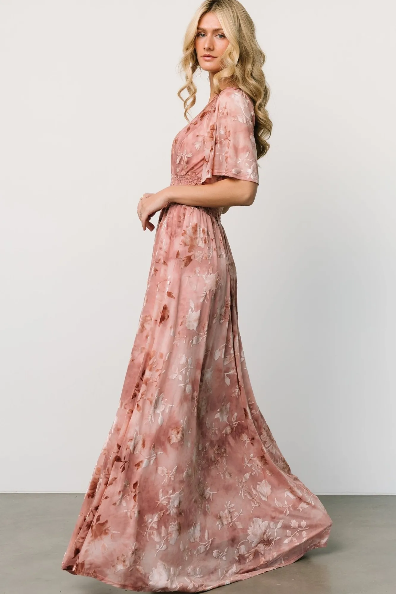 Baltic Born Veronica Velvet Maxi Dress |