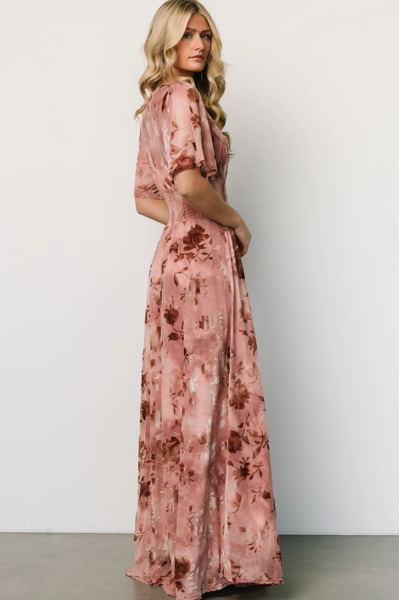 Baltic Born Veronica Velvet Maxi Dress |