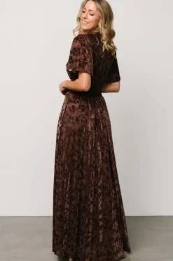 Baltic Born Veronica Velvet Maxi Dress |