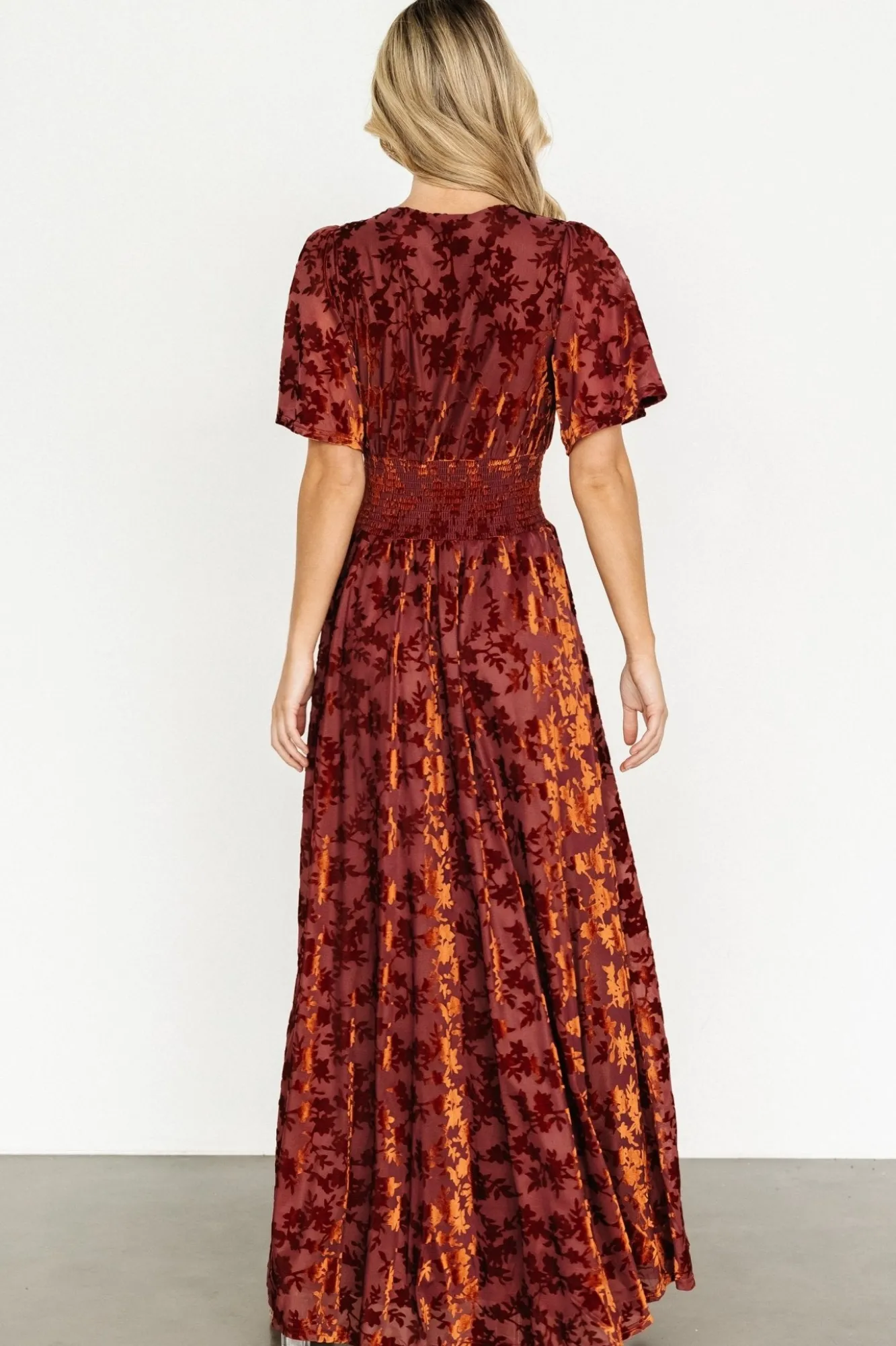 Baltic Born Veronica Velvet Maxi Dress |