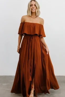 Baltic Born Victoria Off Shoulder Maxi Dress |