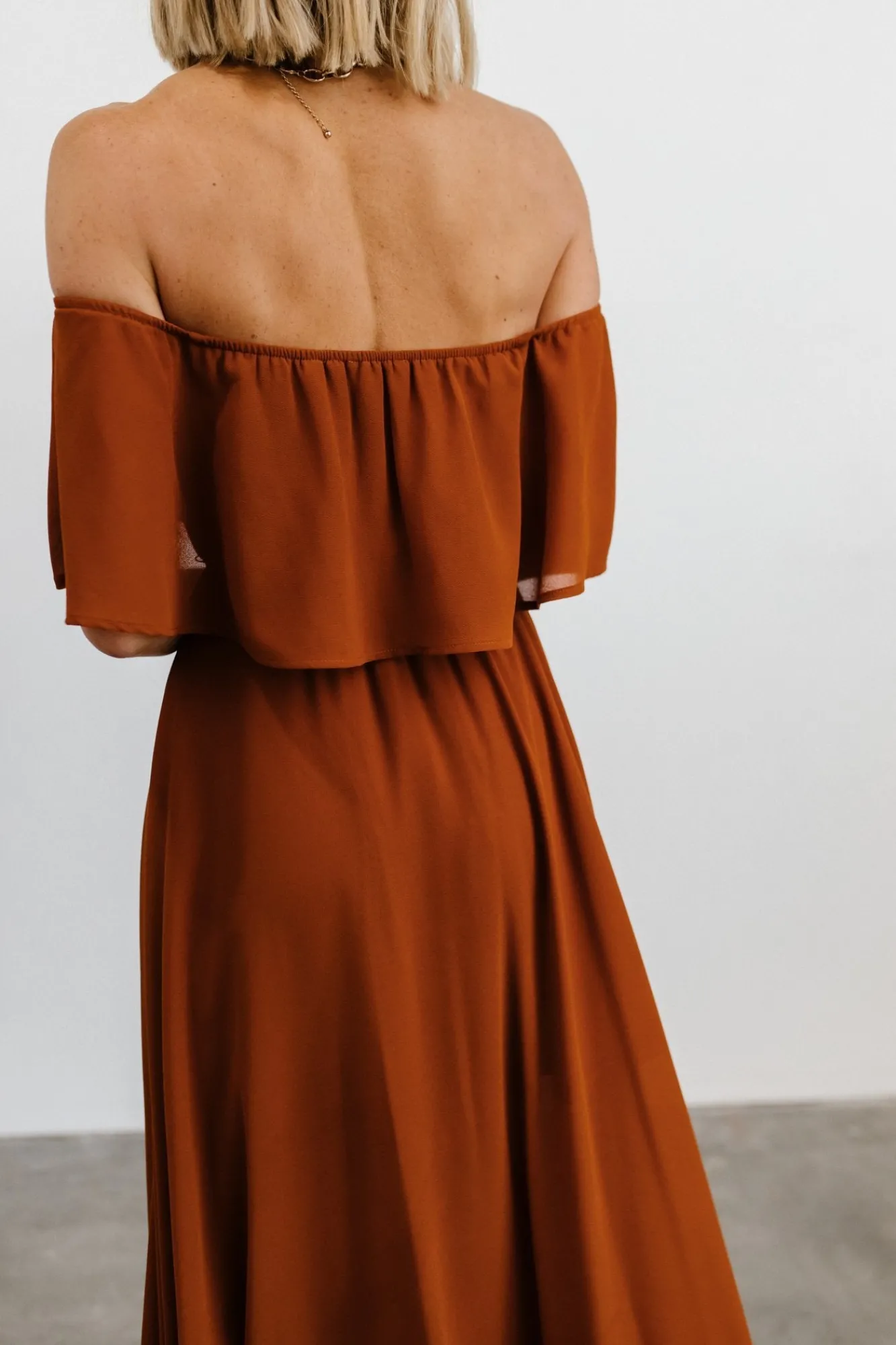 Baltic Born Victoria Off Shoulder Maxi Dress |