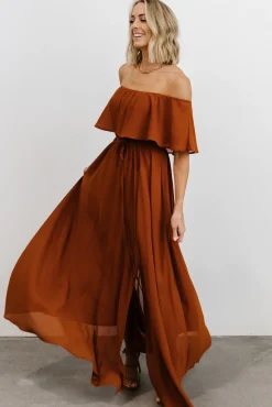 Baltic Born Victoria Off Shoulder Maxi Dress |