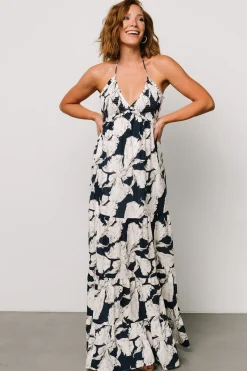 Baltic Born Visalia Maxi Dress | Navy + White