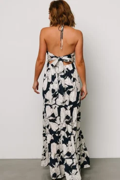 Baltic Born Visalia Maxi Dress | Navy + White