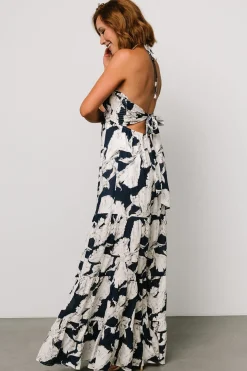 Baltic Born Visalia Maxi Dress | Navy + White