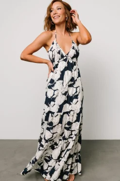 Baltic Born Visalia Maxi Dress | Navy + White