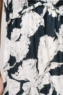 Baltic Born Visalia Maxi Dress | Navy + White