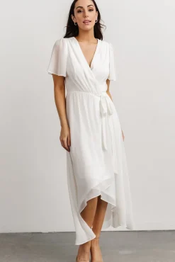 Baltic Born Waverly Wrap Dress | Off White