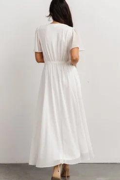 Baltic Born Waverly Wrap Dress | Off White