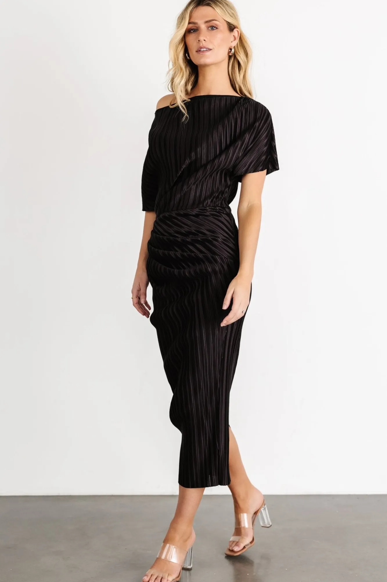 Baltic Born Winslow Pleated Midi Dress |