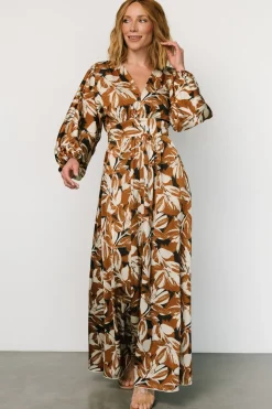 Baltic Born Yolanthe Maxi Dress | Copper Multi