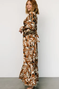 Baltic Born Yolanthe Maxi Dress | Copper Multi