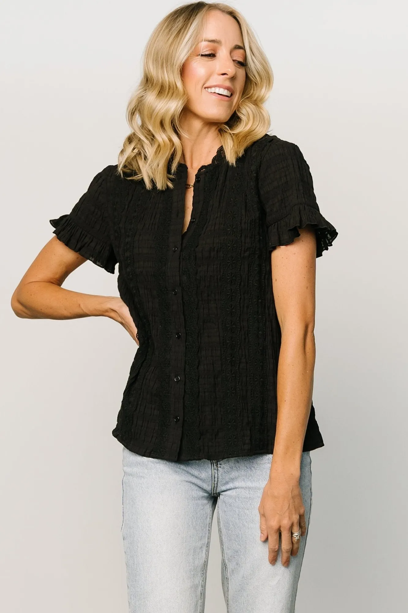 Baltic Born Zara Lace Top |