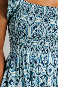 Baltic Born Zoey Smocked Maxi Dress | Blue Print