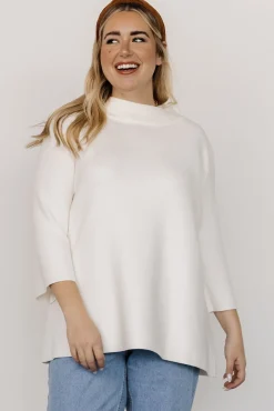 Baltic Born Zola Bell Sleeve Sweater | Off White