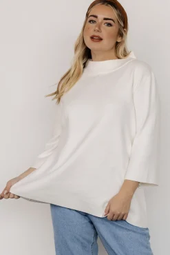 Baltic Born Zola Bell Sleeve Sweater | Off White