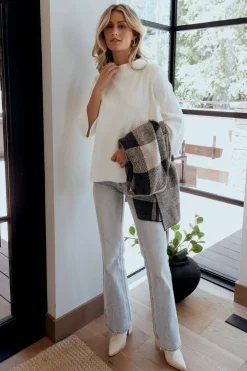 Baltic Born Zola Bell Sleeve Sweater | Off White